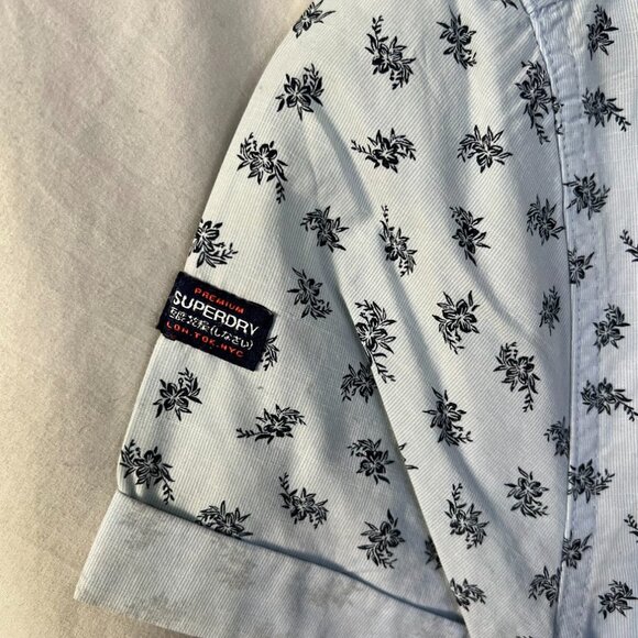 Superdry Shortditch Button Down Shirt Size L - Picture 6 of 11